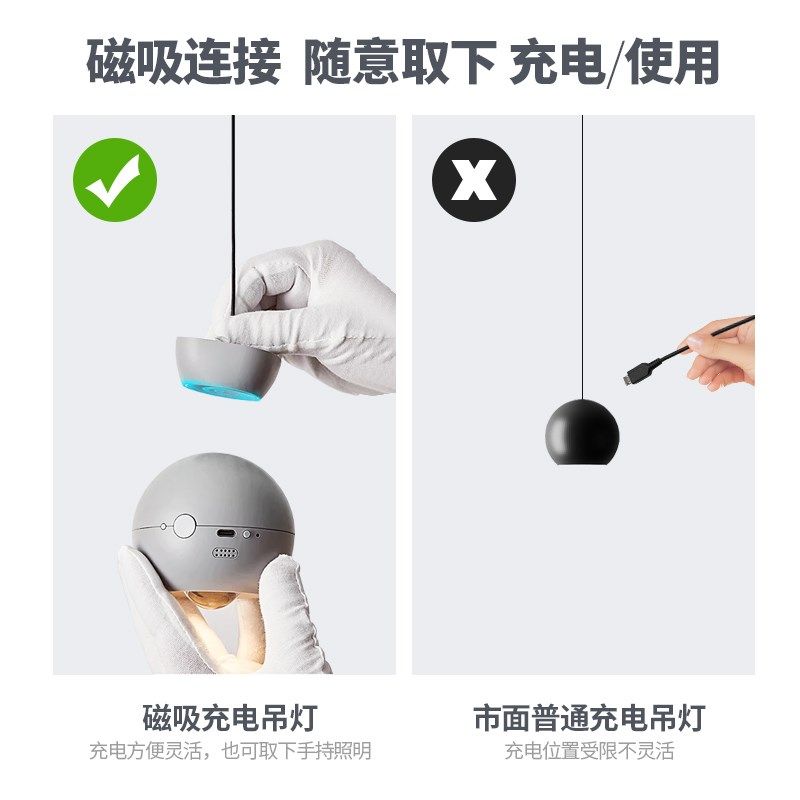 免接线充电款小吊灯玄关可升降长垂线G氛围灯现代简约背景墙装饰,淘宝优惠券,粉丝福利购,淘宝优惠卷