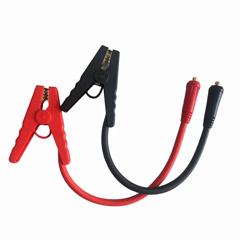 12v24v汽车应急启动电源电瓶充电线加厚纯铜夹强起线逆变器连接线 - 图3