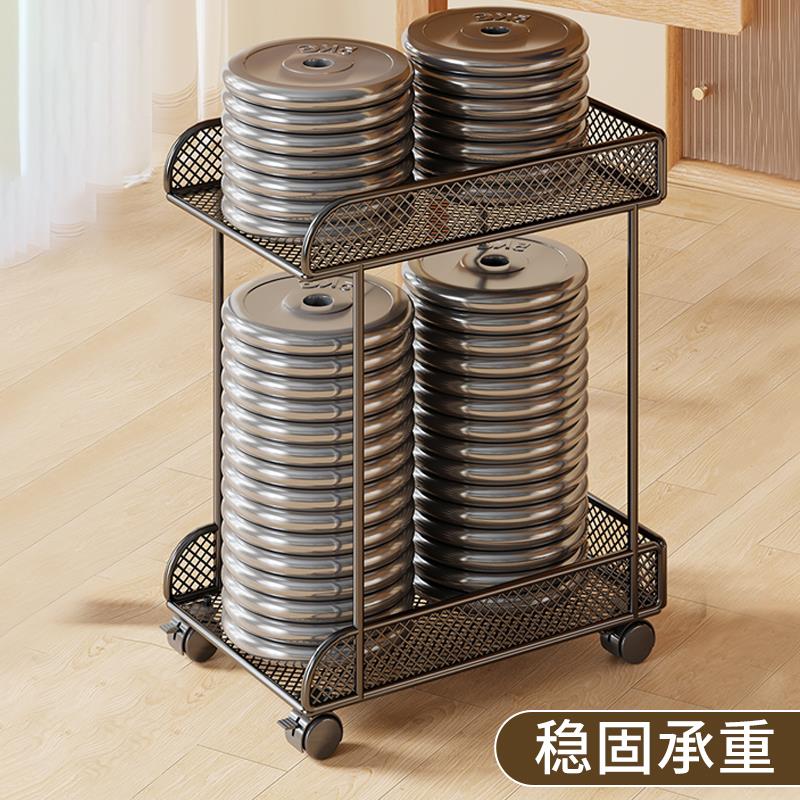 Computer host bracket storage rack home desktop office rack removable pulley tray chassis base