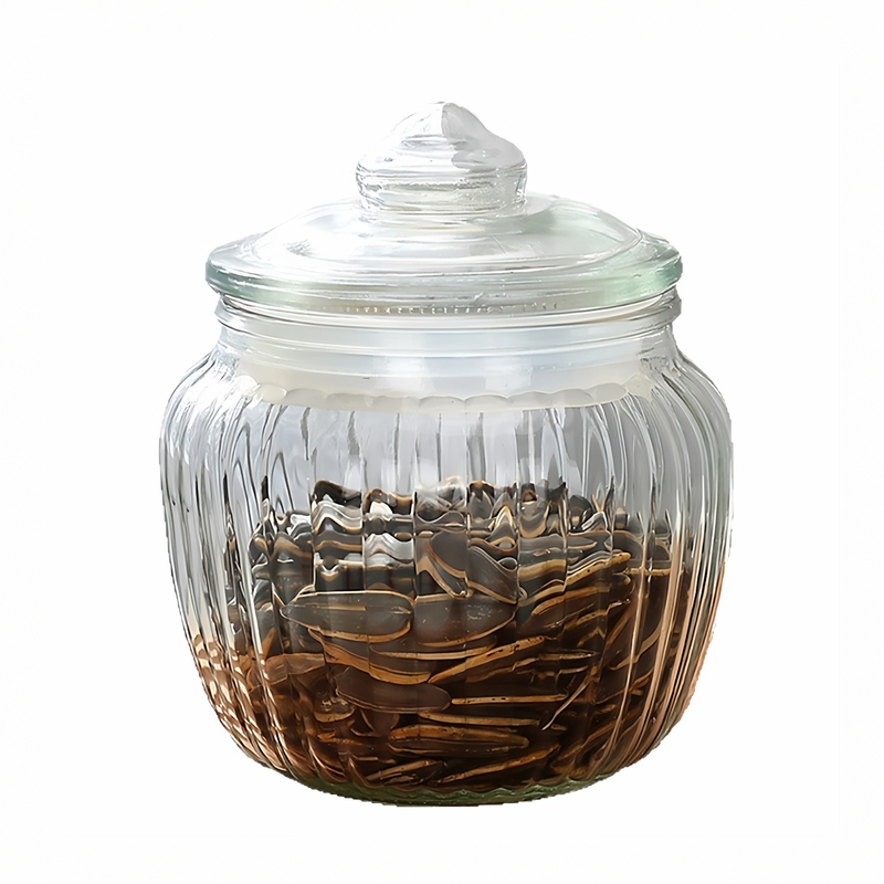 【650ml三只装】无铅玻璃密封罐泡菜坛酱料650食品容器茶,淘宝优惠券,粉丝福利购,淘宝优惠卷