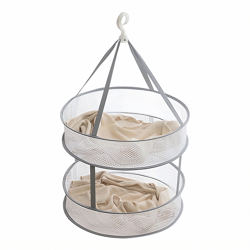 双层可折叠晒衣网可变形多功能大号凉衣篮内衣袜子晾晒收纳网,淘宝优惠券,粉丝福利购,淘宝优惠卷