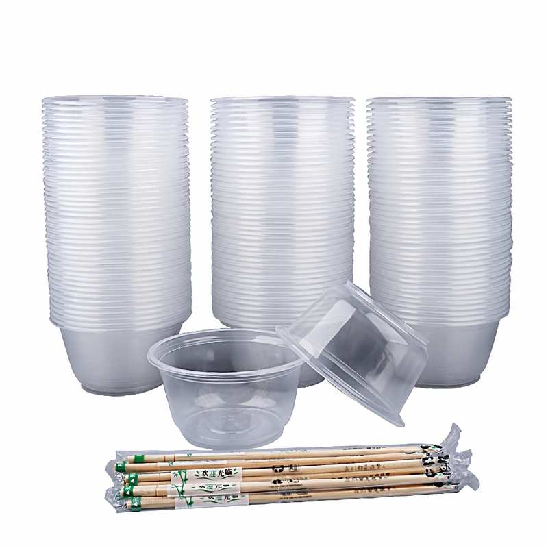 一次性碗筷杯子家用塑料餐盒加厚酒店冰粉,淘宝优惠券,粉丝福利购,淘宝优惠卷