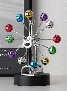 旋转摩天轮摆件创意轻奢家居客厅酒柜电视柜隔断柜卧室装饰品摆设