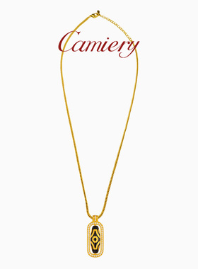 天珠珐琅项链独特别致毛衣链