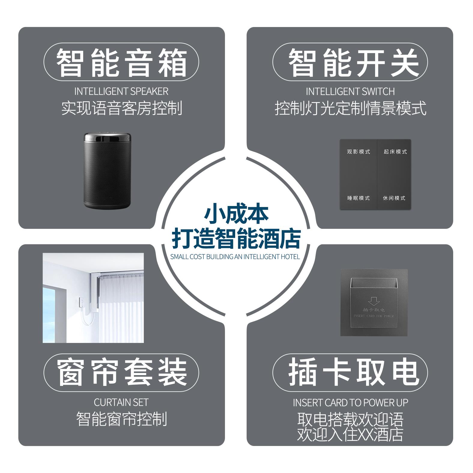 酒店智能系统酒店客控系统智慧酒店系统智能酒店客房控制系统 - 图0