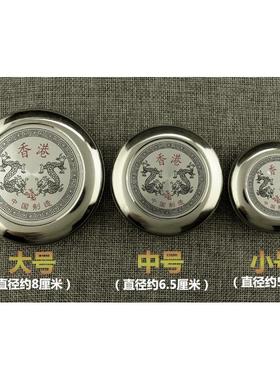 车载指南针可携式不锈钢袖珍车用罗盘仪多功能小中大号用户外用品