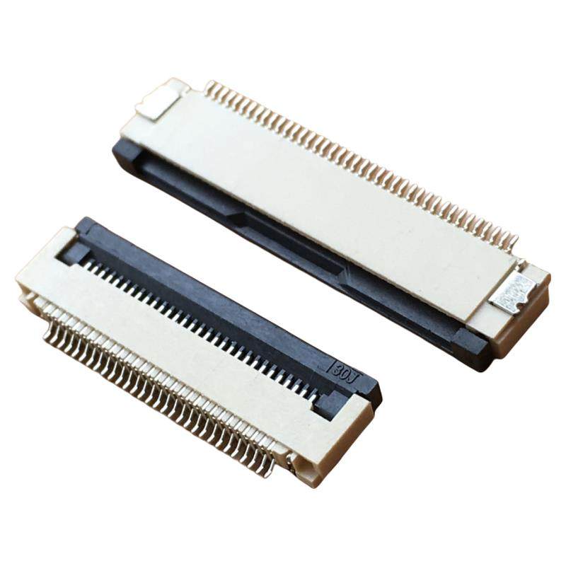 ffcfpc连接器0.5mm22p27p30p40p42p44p54p60pin翻盖 抽屉式上下接 - 图3