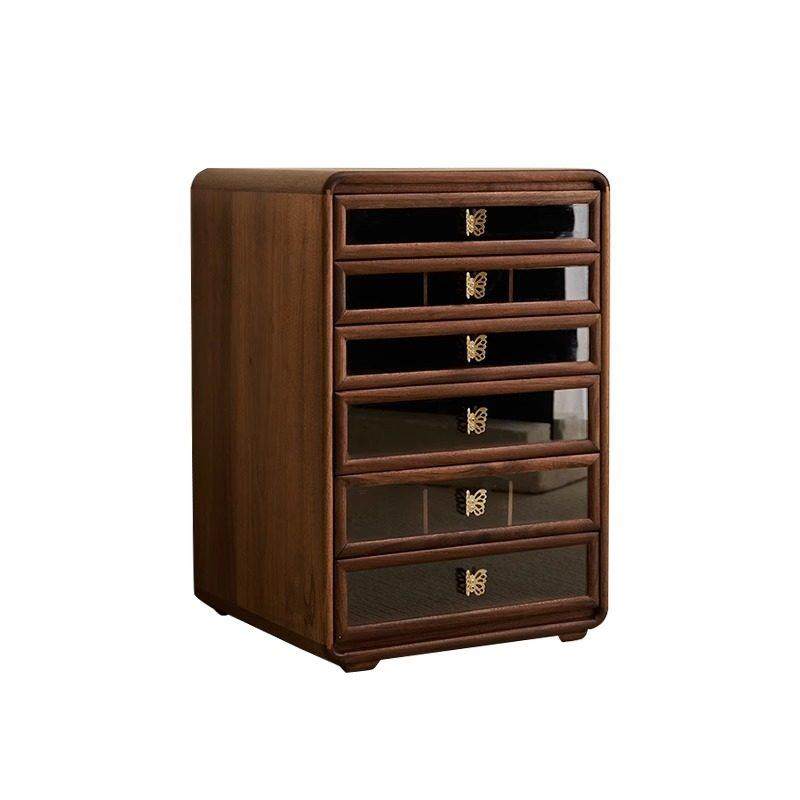 黑胡桃实木蝴蝶收纳柜牙科柜家用杯子茶具储物柜多层防尘置物柜,淘宝优惠券,粉丝福利购,淘宝优惠卷