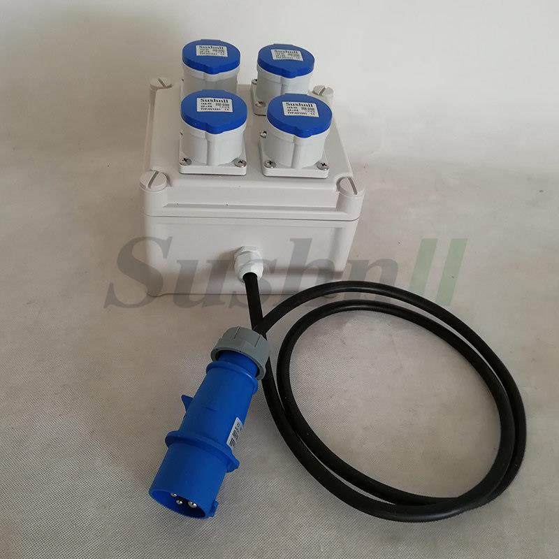 16A分线插排一进4出工业插座排配电箱直通硅箱分线盒接线板,淘宝优惠券,粉丝福利购,淘宝优惠卷