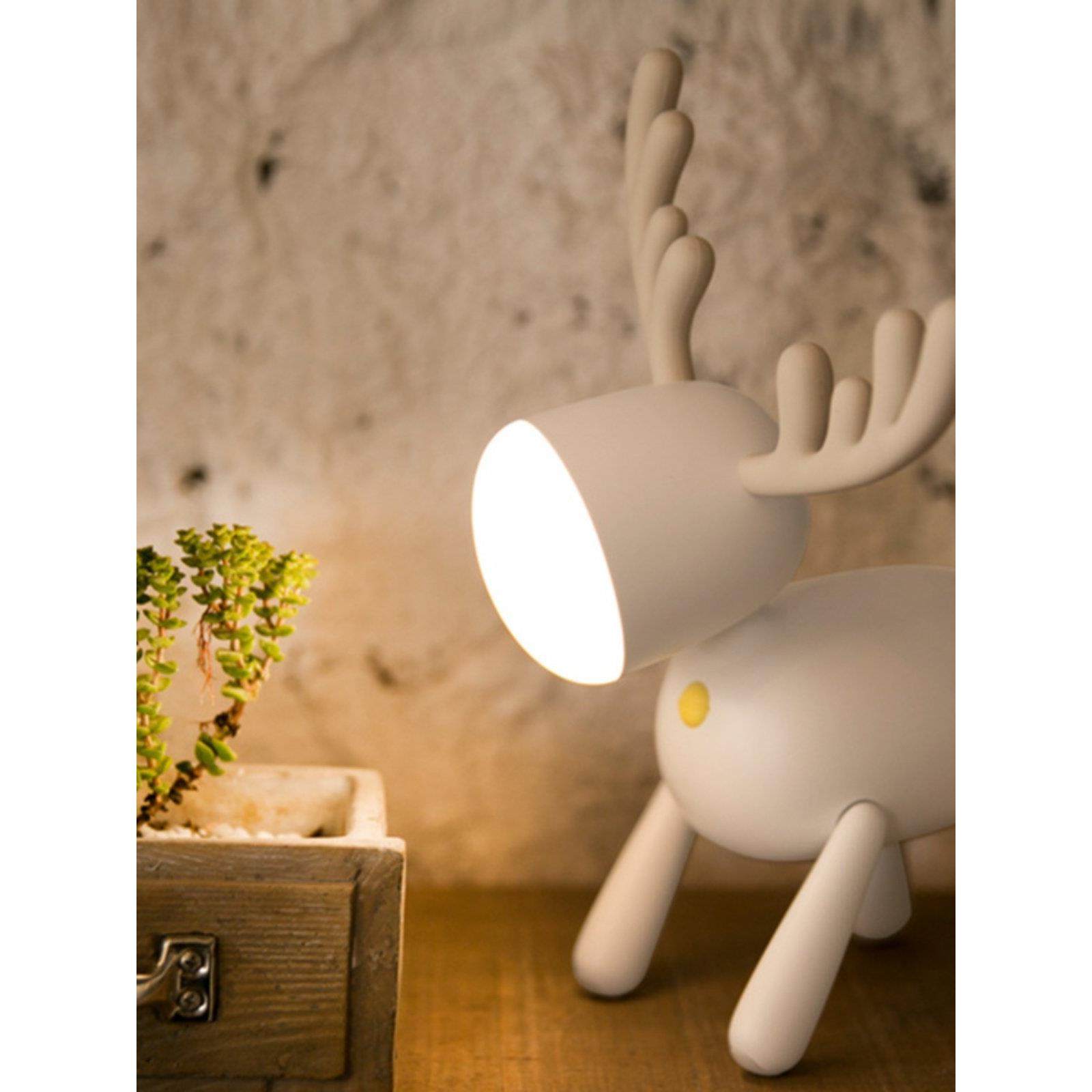 小鹿夜灯卧室床头创意充电小台灯婴儿喂奶伴睡眠护眼可爱儿童礼物,淘宝优惠券,粉丝福利购,淘宝优惠卷