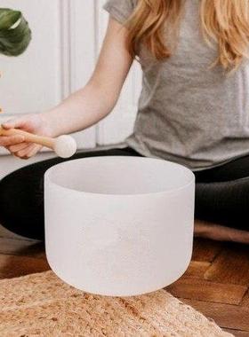 A级准音水晶颂钵 432hz专业瑜伽音疗钵 多尺寸选择