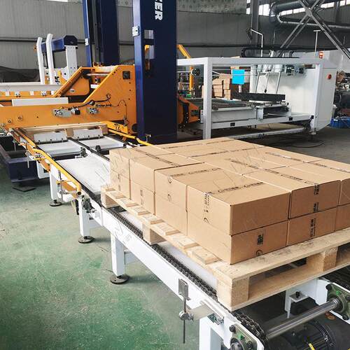 全自动码垛机龙门码垛全自动大米面粉粮食水泥化码垛机生产线 - 图1