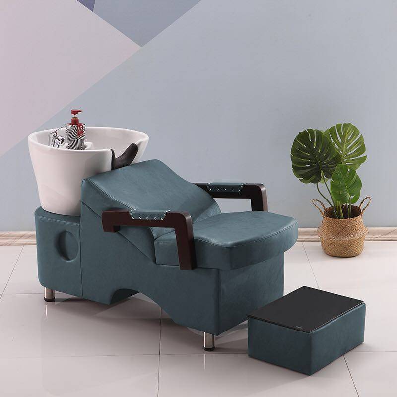 洗头床理发店 发廊专用洗发床洗头椅厂家直销冲水床陶瓷盆美发床,淘宝优惠券,粉丝福利购,淘宝优惠卷