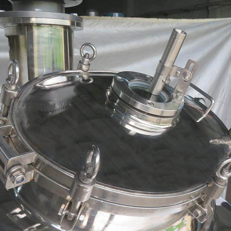 源头厂家蒸汽加热反应釜 密闭式日化液体调配罐 不锈钢恒温搅拌罐,淘宝优惠券,粉丝福利购,淘宝优惠卷