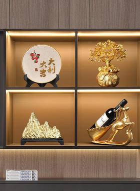 酒柜装饰品摆件轻奢高档客厅摆设电视柜玄关工艺品高端大气上档次