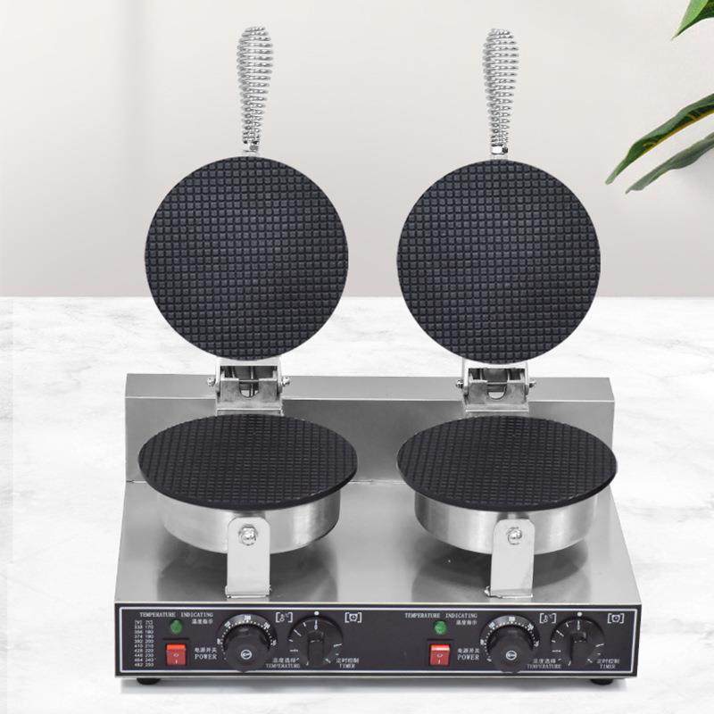 双头鸡蛋卷机商用电饼铛冰淇淋皮虾片脆皮机器锅炉电热雪糕皮摆摊,淘宝优惠券,粉丝福利购,淘宝优惠卷