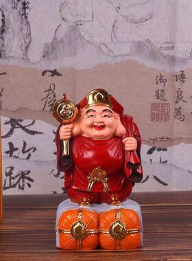 慈缘阁树脂大黑天财神像财神爷佛像开 业招财摆件客厅店铺家居装
