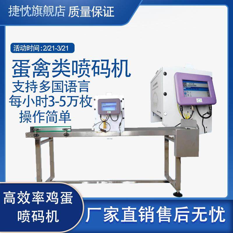 流水线鸡蛋喷码机整托盘喷印数字英文汉字LOGO打印高效快捷打码机,淘宝优惠券,粉丝福利购,淘宝优惠卷