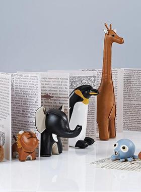 Zuny家居客厅落地动物河马礼物简约书房桌面龙摆件乔迁新居礼品