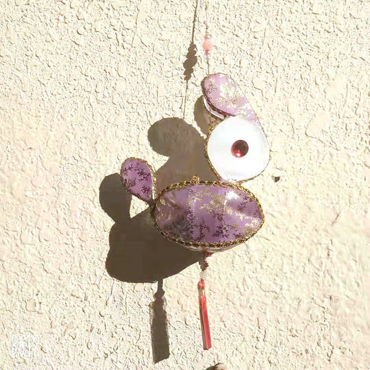 Tragbare Mini-Kaninchenlaterne, handgefertigte Kaninchenlaterne zum Mid-Autumn Lantern Festival, selbst hergestellte handgefertigte Kinderlaterne