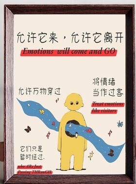 治愈高能量正向磁场好运连连相框