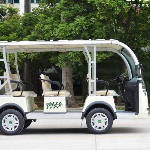 八人座电动观光车游览车LT-S8.C带小货箱bus小货箱载重100KG - 图0