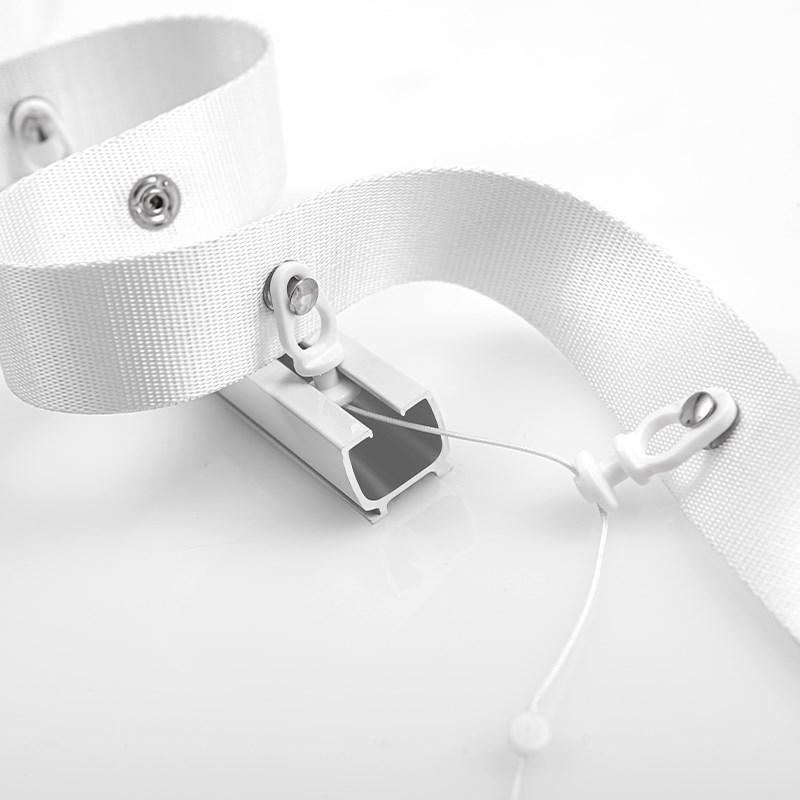 蛇形帘轨道特厚加厚铝合金轨道窗帘滑道阳台O卧室飘窗S型水波帘轨 - 图0