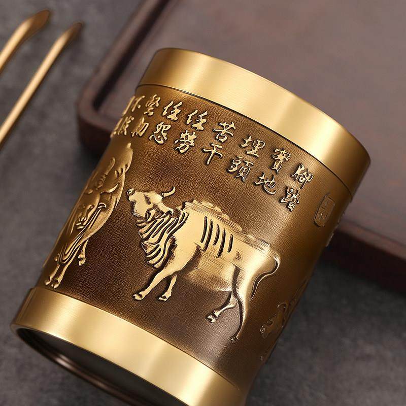 茶道纯铜六君子套装功夫茶具配件大全喝茶用品高档茶夹笔茶针茶勺,淘宝优惠券,粉丝福利购,淘宝优惠卷