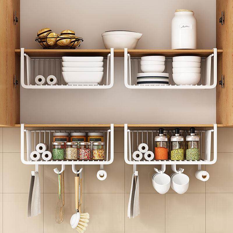 厨房橱柜挂篮调料置物架衣柜悬挂收纳架子挂篮调料置物架吊柜挂架,淘宝优惠券,粉丝福利购,淘宝优惠卷