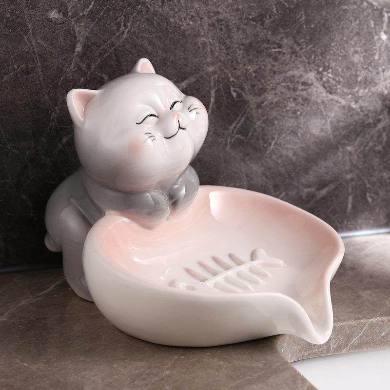 nosin诺轩陶瓷肥皂盒化妆室香皂盒肥皂架沥水皂盒香皂置物架,淘宝优惠券,粉丝福利购,淘宝优惠卷