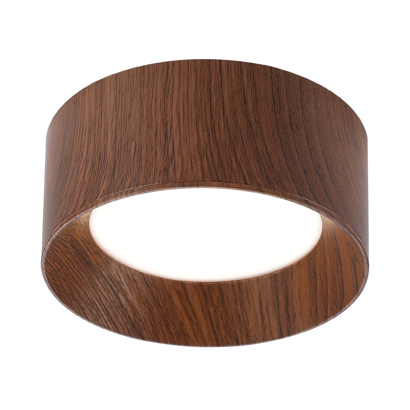 超薄明装筒灯覆古新中式胡桃木纹无主灯全光谱护眼防眩玄关吸顶灯,淘宝优惠券,粉丝福利购,淘宝优惠卷