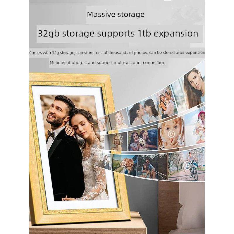 九岩高清智能数码相框10.1寸数码画屏触摸屏云相册自动播放器数码,淘宝优惠券,粉丝福利购,淘宝优惠卷