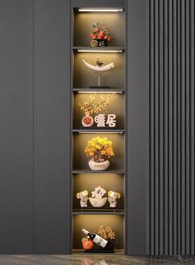 2024新中式酒柜餐柜装饰品摆件客厅电视柜办公室现代家居摆设