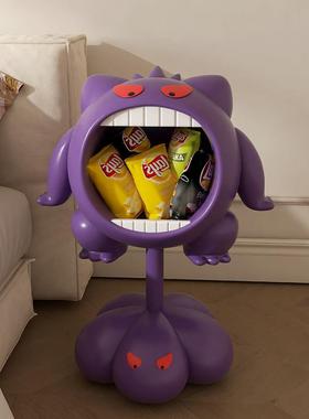 耿鬼客厅沙发边几电视柜旁边落地床头零食架装饰搬家乔迁礼物摆件