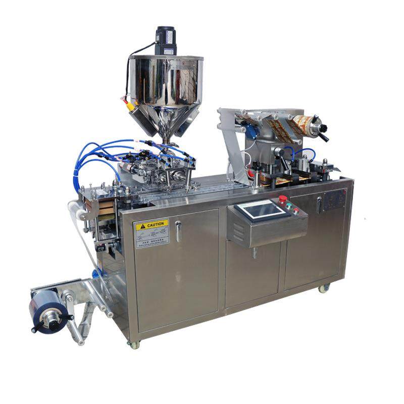 全自动铝塑泡罩包装机番茄酱漱口水包装机精华液体灌装泡罩机,淘宝优惠券,粉丝福利购,淘宝优惠卷