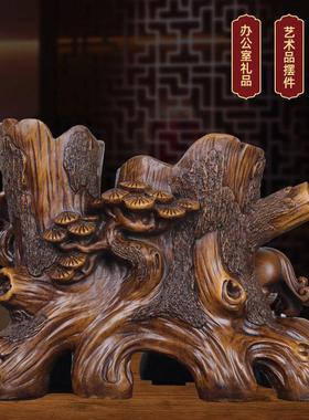 九层文昌塔金蟾貔貅桌面创意笔筒摆件老板办公室装饰礼物工艺礼品