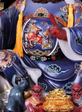 钟馗钟判官降妖伏魔镇宅神像摆件