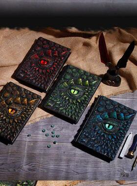 Deluxe Animated Dragon Book龙之书树脂工艺品A5手帐本摆件酷炫