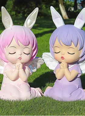 安妮宝贝公主防摔存钱罐儿童女孩生日礼物可存取超大号储蓄罐摆件