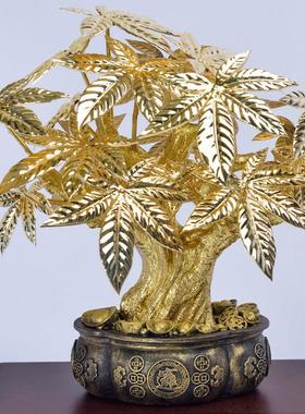 发财树摆件公司开 店开 业礼物办公室招财客厅装饰朋友乔迁新居礼