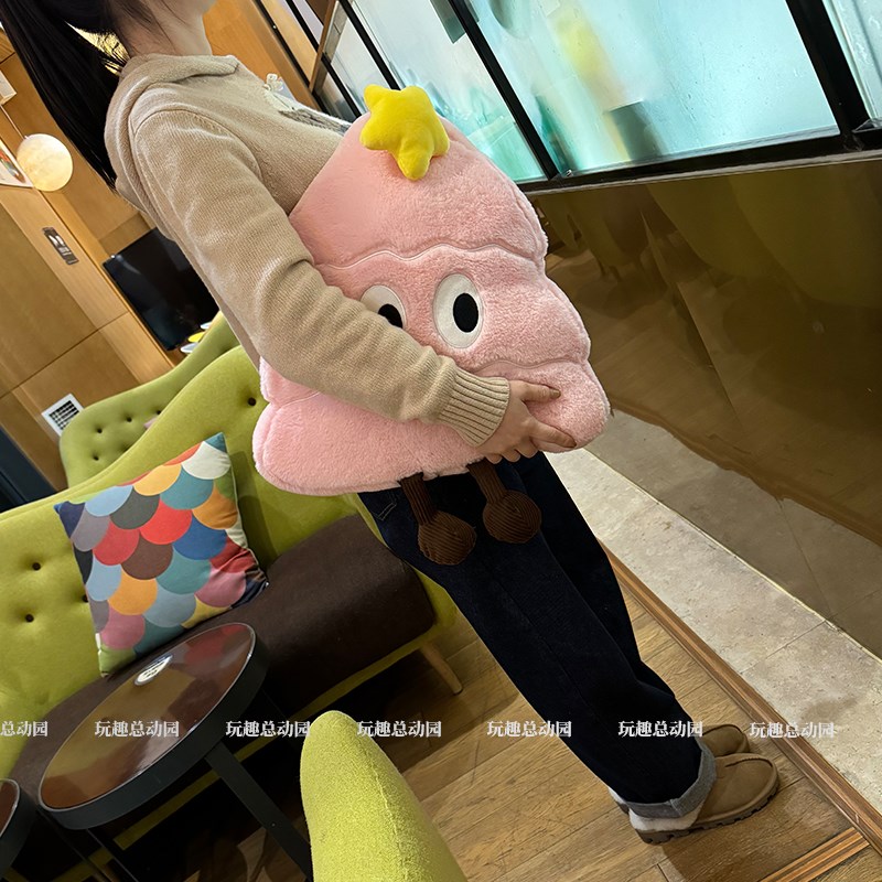 粉色圣诞树抱枕被子两用s空调毯子二合一午睡办公室靠枕汽车载靠 - 图2