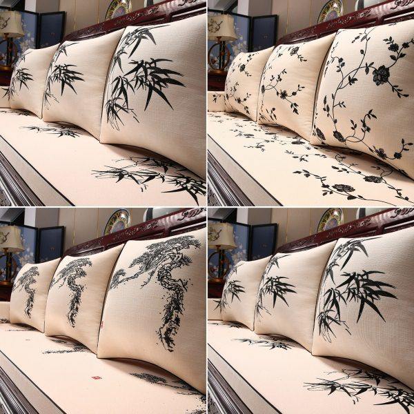 红木沙发坐垫中式复古沙发垫实木家具座垫罗汉床海绵垫子套罩定制,淘宝优惠券,粉丝福利购,淘宝优惠卷