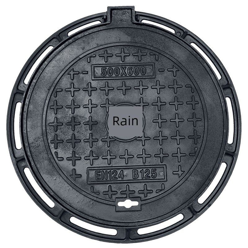 球墨铸铁井盖圆形防盗密封方形井盖雨水口套篦子排水沟盖板高承压,淘宝优惠券,粉丝福利购,淘宝优惠卷