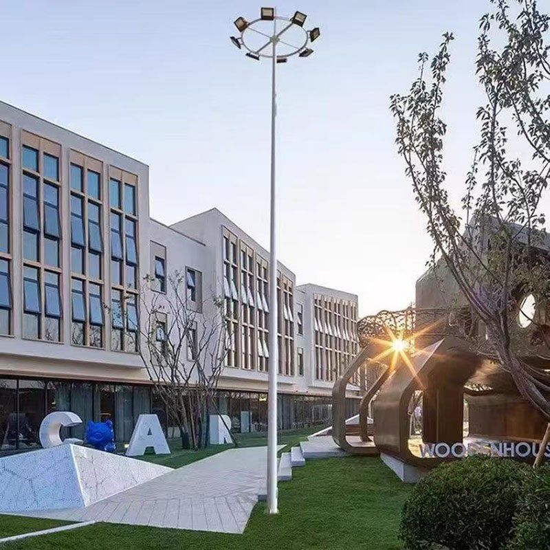 福建灯头高杆灯方形简约篮球场大型景观防水工程泛光路灯学校,淘宝优惠券,粉丝福利购,淘宝优惠卷