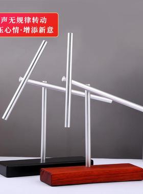 钢铁侠混沌摆永动机永动仪牛顿摆桌面摆件家居装饰商务创意礼品