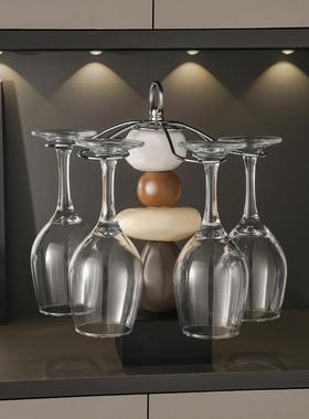 轻奢石来运转杯架桌面摆件家居客厅酒柜餐边柜玄关装饰品创意乔迁