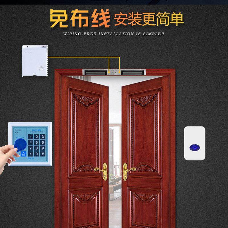 电子门禁系统套装玻璃门密码锁双门电子锁磁力锁免布线门禁All,淘宝优惠券,粉丝福利购,淘宝优惠卷