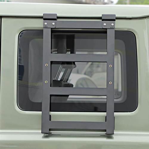 适用于 于24-25款北汽212T01专用后侧窗爬梯改装越野车顶脚踏板配 - 图2