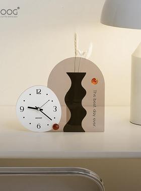 EMITDOOG简约现代客厅入户玄关轻奢桌面摆件电视柜家居座钟装饰品