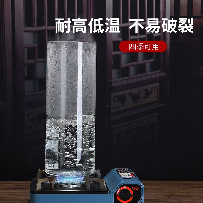 High borosilicate glass special wine tank for soaking wine, slender ginseng soaking wine bottle 30 catties 50 catties can be equipped with a tap wine barrel